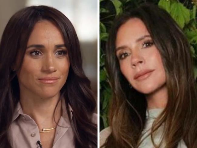 Meghan Markle and Victoria Beckham.