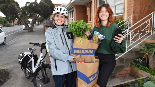 MilkRun delivery service shock collapse