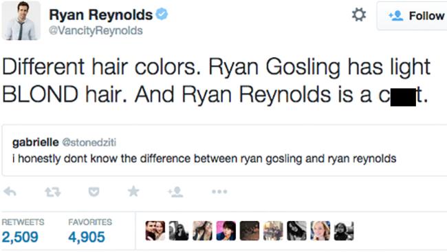 Ryan Reynolds is a c*nt' — Deadpool actor disses himself on Twitter