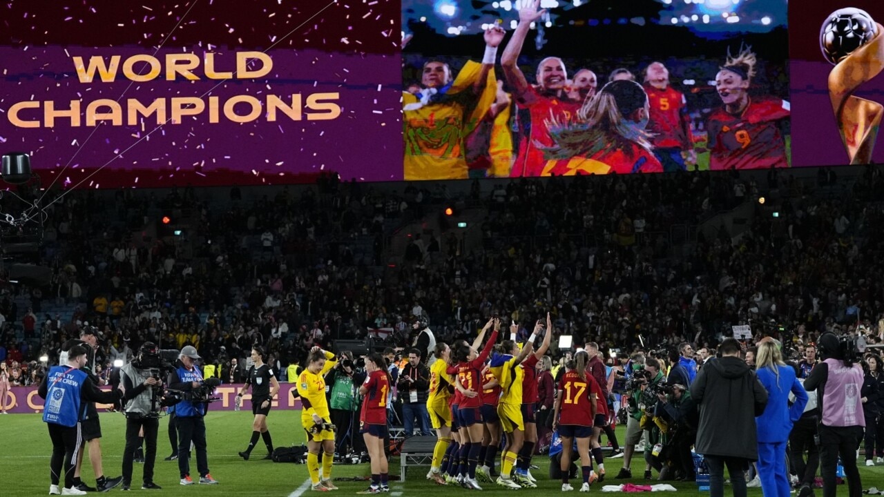 Spain crowned Women's World Cup champions after beating England in