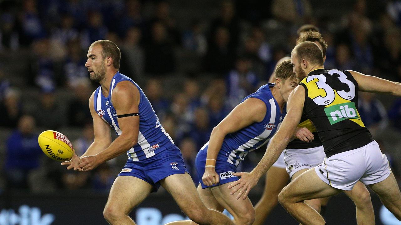 Ben Cunnington brought his own ball on Sunday.