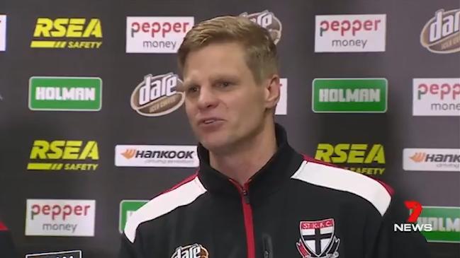 Nick Riewoldt announces his retirement from AFL