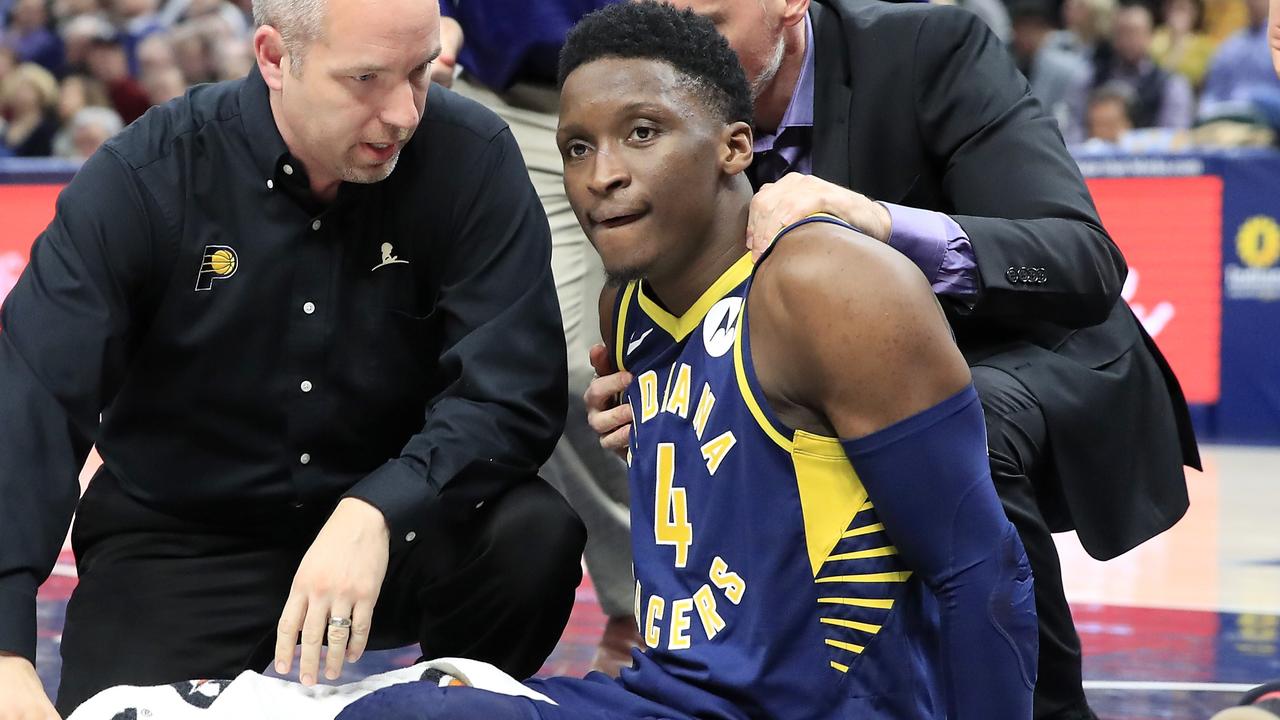 Victor Oladipo ruled out for the rest of the season. 