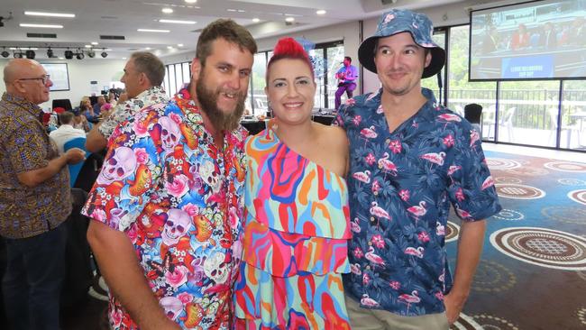 Wayne, Colby and Nick at The Beach House for Melbourne Cup celebrations.