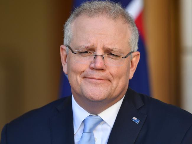 Prime Minister Scott Morrison is largely powerless to act during domestic matters — and this pandemic is regarded as a domestic matter. Picture: Sam Mooy/Getty Images