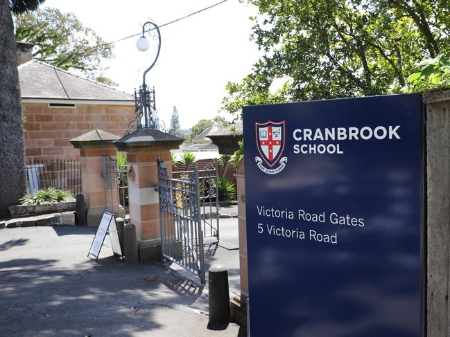 Cranbrook School in Bellevue Hill, Sydney. Picture: Richard Dobson