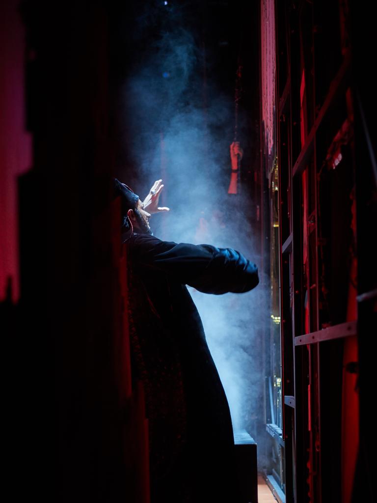 Behind the scenes at Disney's Aladdin at the Festival Centre in Adelaide, Wednesday, April 24, 2019. Picture: MATT LOXTON