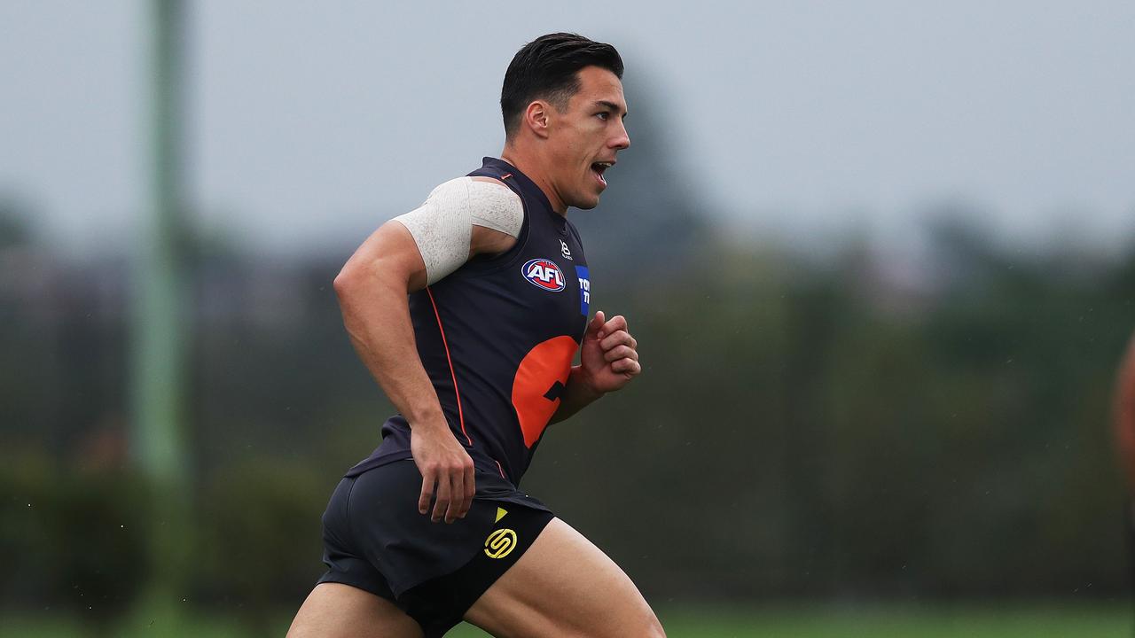 Dylan Shiel of the GWS Giants. Picture: Phil Hillyard