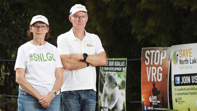 Margaret and David Orr tried to stop the closure of the golf course. Picture: Tara Croser.