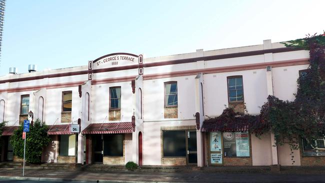 St George's Terrace will be retained and refurbished. Picture: Angelo Velardo