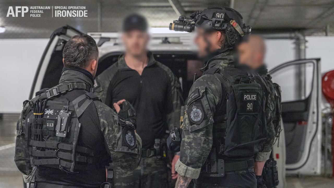 Criminal syndicates were targeted under AFP-led Operation Ironside. Picture: AFP