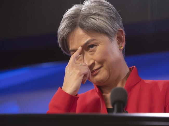 Australian Foreign Minister Penny Wong told China “the world is looking” over its stance on Ukraine. Picture: NCA Newswire/ Andrew Taylor