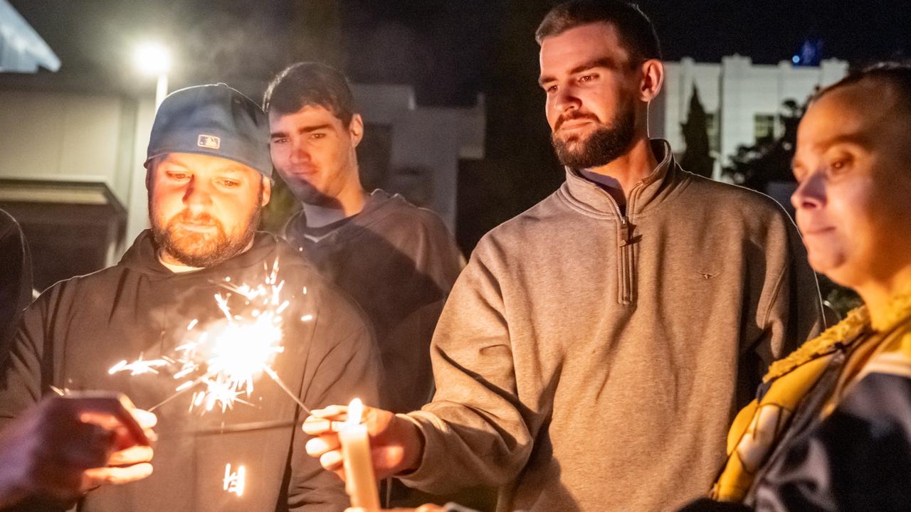 ‘It’s just a nightmare that keeps repeating’: Hundreds gather for DV vigil