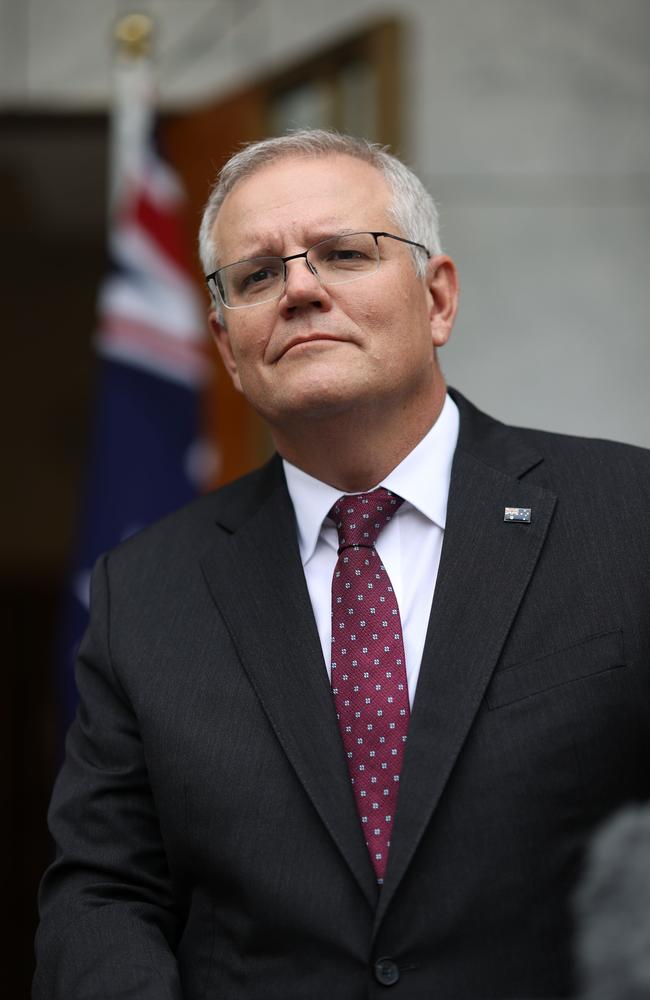 Prime Minister Scott Morrison. Picture: NCA NewsWire/Gary Ramage