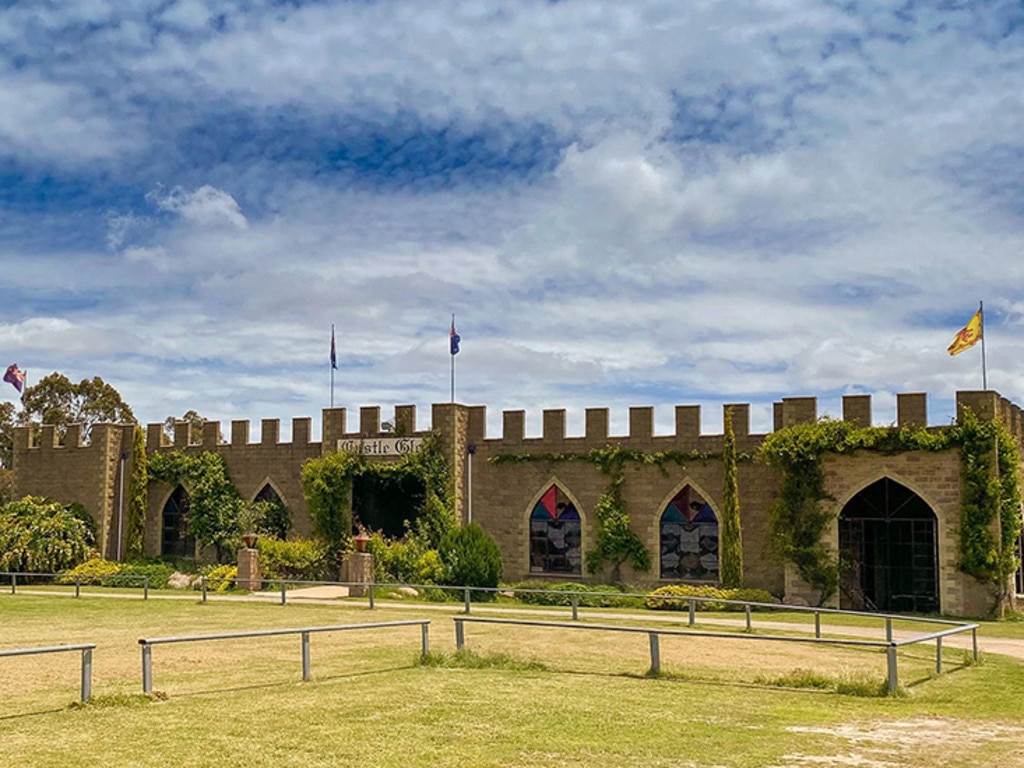 This magical vineyard and castle near Stanthorpe are up for grabs for $12m (Photo: supplied)