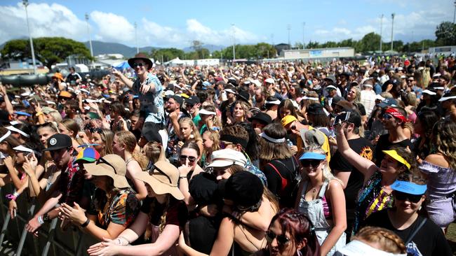 The Grass Is Greener music festival at the Cairns Showgrounds. PICTURE: STEWART MCLEAN