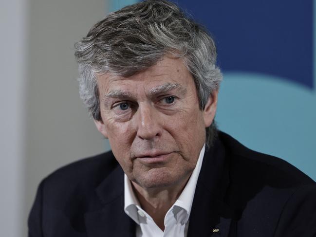 Pierre-Olivier Beckers-Vieujant, Chair of the IOC’s Coordination Commission for the Olympic Games Paris 2024 said Israel won’t receive sanctions. Picture: AFP