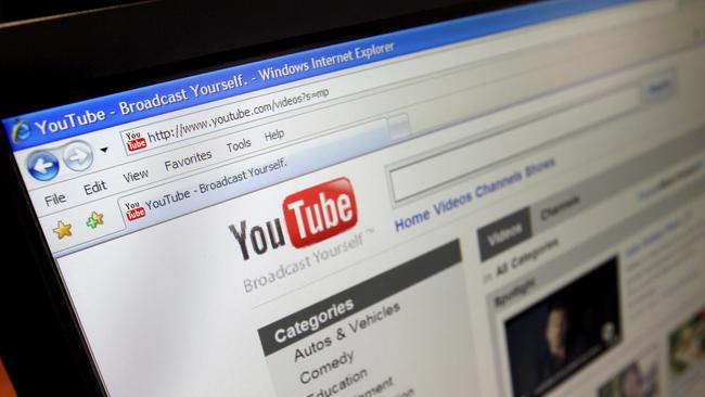 Some of the world’s biggest brands are pulling ads from YouTube. Picture: AP