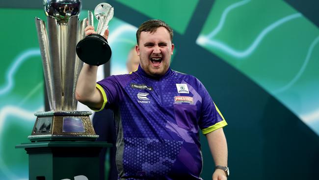 Luke Littler could dominate darts for years. (Photo by Tom Dulat/Getty Images)