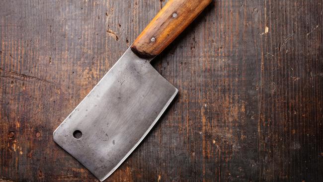 meat cleaver generic Picture: File photo