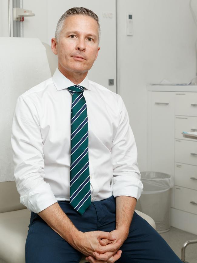 Royal Australian College of General Practitioners president Michael Wright suggests the key to living well is getting yourself a good GP. Picture: Max Mason-Hubers
