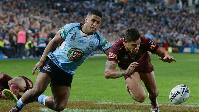 Dane Gagai in action for Queensland during this week’s State of Origin match. Picture: Peter Wallis