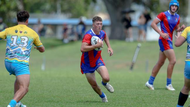 Tye Wicks in action for the Knights. Picture: DC Sports Photography