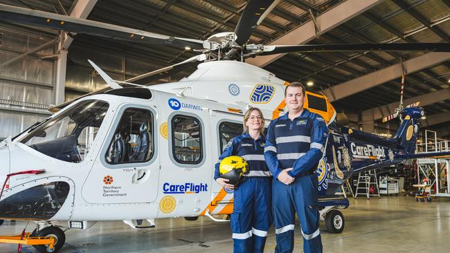 CareFlight has draped one of its NT rescue helicopters in Indigenous artwork ahead of NAIDOC Week, 2024.