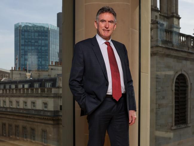 Ross McEwan, chief executive officer of National Australia Bank Ltd. (NAB), following a Bloomberg Television interview in London, UK, on Friday, June, 17, 2022. The UK just needs to get back into the marketplace again, McEwan said during the interview. Photographer: Hollie Adams/Bloomberg