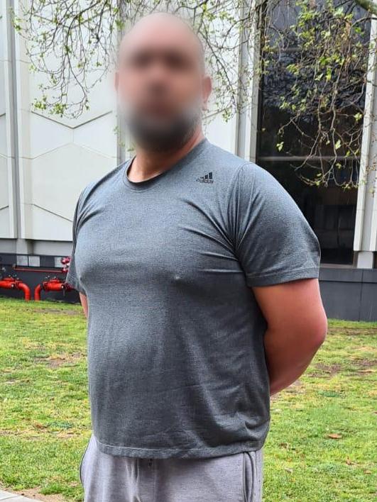 One of the men arrested. Picture: NSW Police