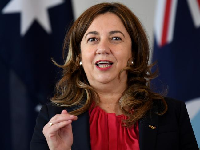 Premier Annastacia Palaszczuk must tread carefully as frustration grows over curtailed rights. Picture: Dan Peled/Getty Images