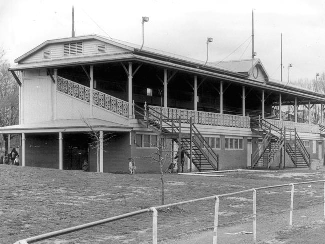 The Brunswick St Oval where Fitzroy played until 1966.