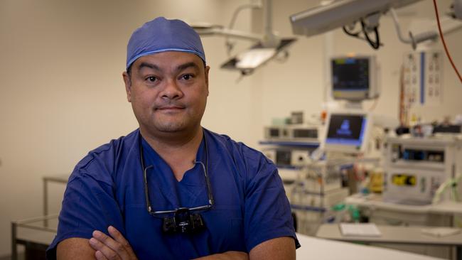 Dr. Kelvin Kong was the first indigenous surgeon in Australia. Peter Stoop/The Australian. Supplied.