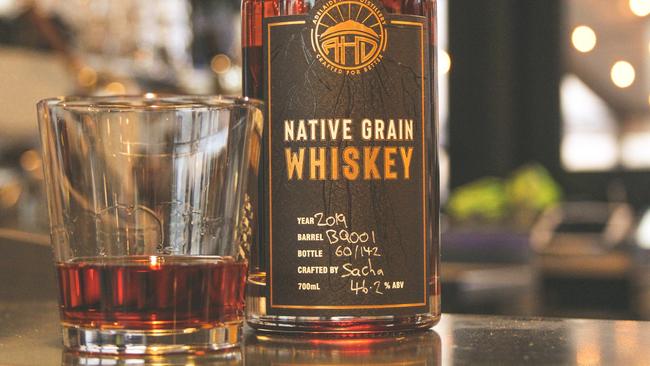 Adelaide Hills Distillery Native Grain Whisky Photo: Adelaide Hills Distillery