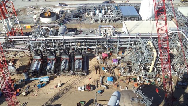 New Incitec Pivot ammonia plant in Louisiana, US.