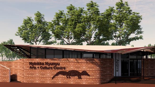 Designs have been released for upgrades to the Nyinkka Nyunyu Art and Culture Centre.