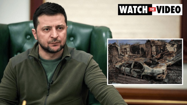 Zelensky tells UN Russia is killing Ukrainian civilians "for pleasure"