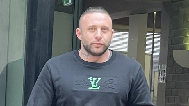 Alleged Hells Angels bikie Meyez Elkerdi. Picture: Ashleigh Tullis