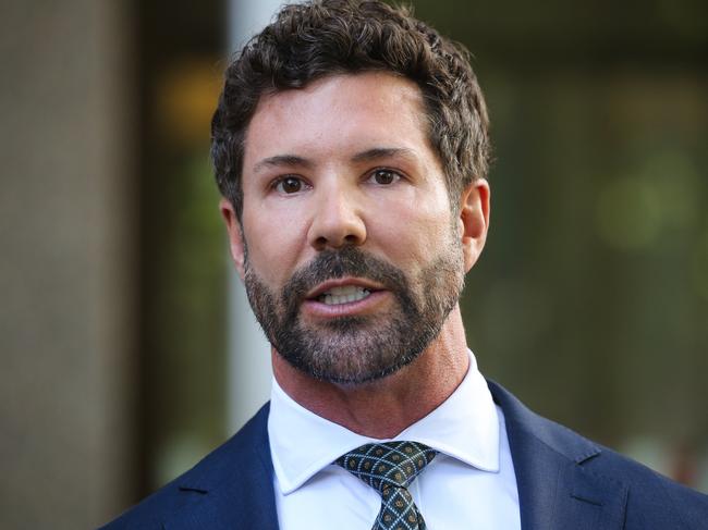 The former Commando addressed the media outside the Federal Court in Sydney after he won his case. Photo by: NCA Newswire / Gaye Gerard