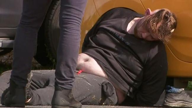 The man at the centre of the alleged high-speed chase.