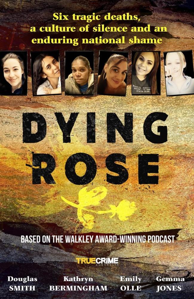 ‘I still don’t know. But it’s not right’ … the cover of Dying Rose.