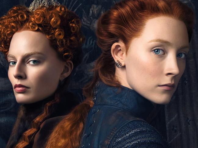 Margot Robbie and Saoirse Ronan in an image from Mary Queen of Scots.
