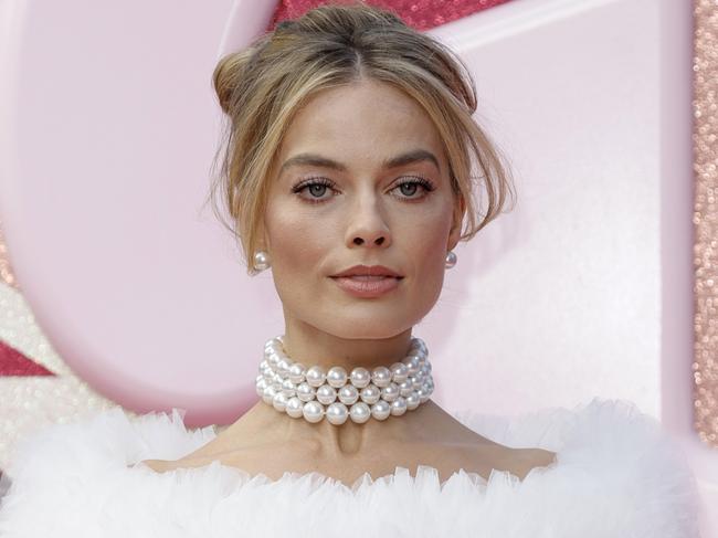 LONDON, ENGLAND - JULY 12: Margot Robbie attends The European Premiere Of "Barbie" at Cineworld Leicester Square on July 12, 2023 in London, England. (Photo by John Phillips/Getty Images for Warner Bros.)