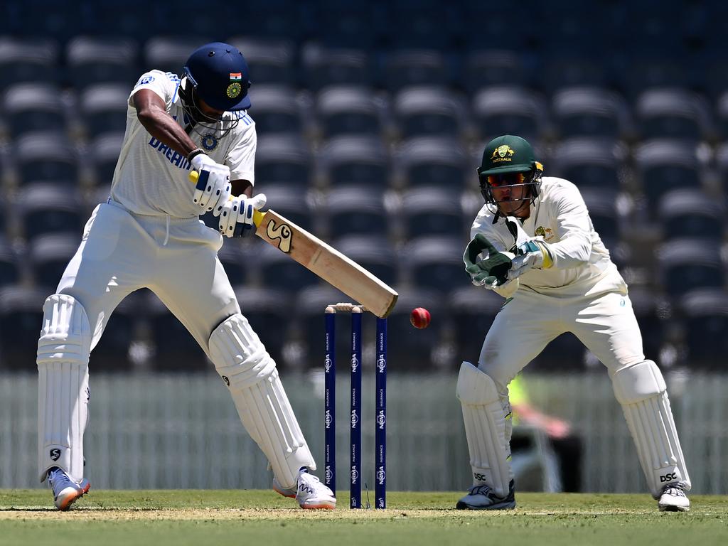 Sai Sudharsan has notched a half-century for India A. Picture: Getty Images