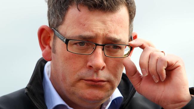 Angry federal Labor figures have warned of potential “retribution” against Premier Daniel Andrews over his handling of the CFA dispute. Picture: Aaron Francis