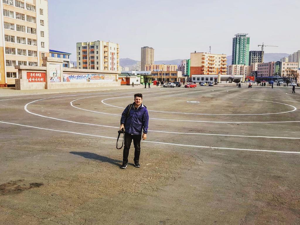 Tommy Walker dared to venture inside Rason, in the north of North Korea. Picture: Tommy Walker