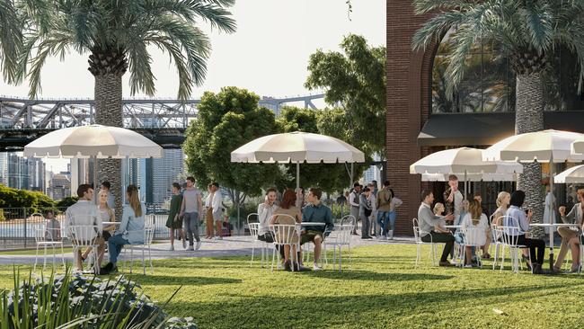 Future Brisbane - New render for the proposed expansion of Howard Smith Wharves Picture Supplied