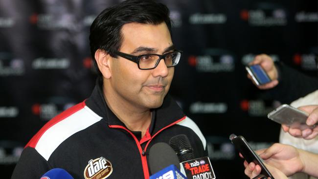 Ameet Bains is set to take the Western Bulldogs CEO role. Picture: Yuri Kouzmin