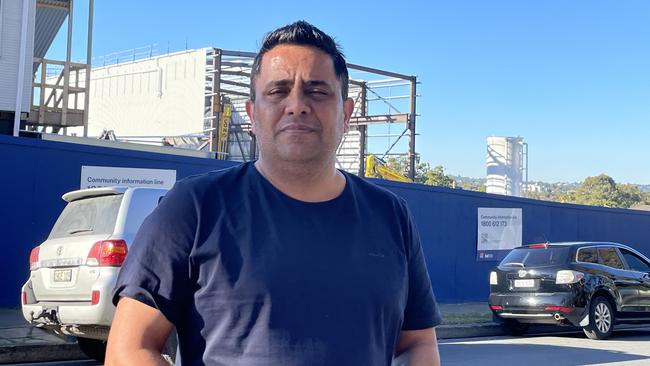 Westmead resident Balkar Singh, 42, is annoyed the Metro West line might not proceed.