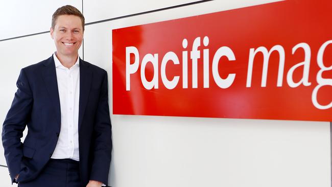 Pacific Magazines CEO Gereurd Roberts has overseen a cost-cutting and consolidation program in recent times. Picture: Hollie Adams